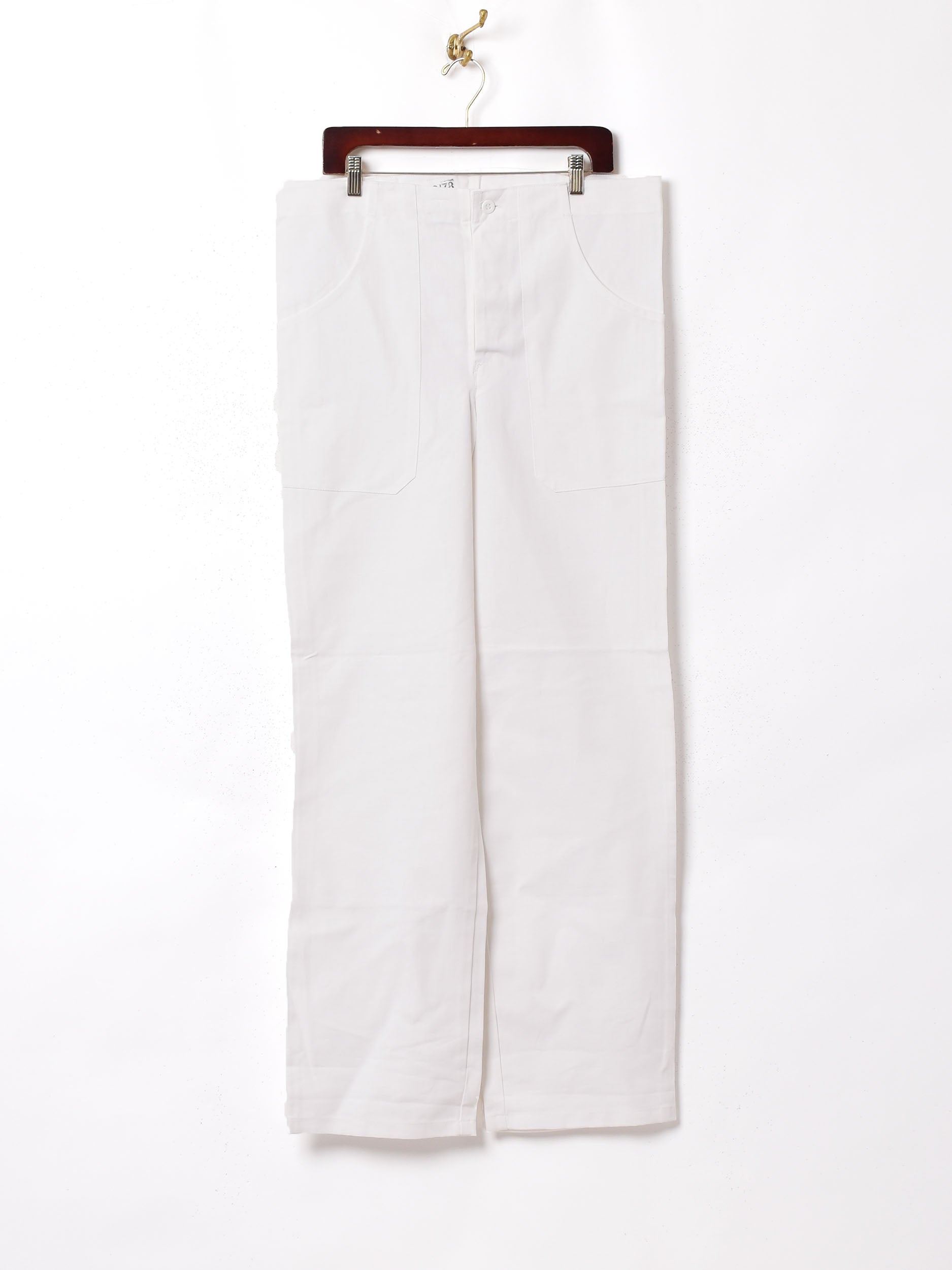 【1930s】フレンチヴィンテージ コックパンツ シェフパンツ 70s-80s MOLINEL HOUNDSTOOTH CHEF PANTS 44 / ヴィンテージ