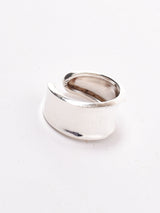 ワイドシルバーリング