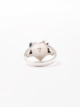 ターコイズハートモチーフ シルバーリング