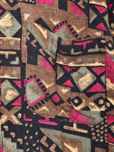 イタリア製 総柄半袖シャツ