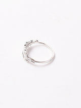 リーフモチーフシルバーリング