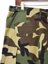 アメリカ軍 ウッドランドカモ ショートパンツ W35