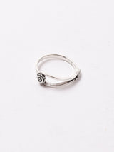 フラワーデザインシルバーリング