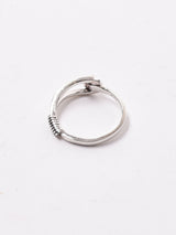 フラワーデザインシルバーリング