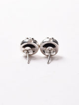 オニキス シルバーピアス