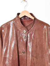 イタリア製 レザーコート