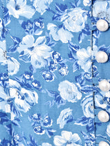 アメリカ製 花柄 スリーブレスワンピース