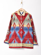 ネイティブ柄ジャケット