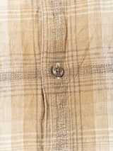 チェック柄 半袖シャツ