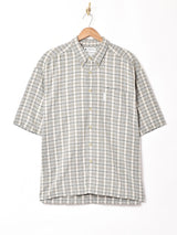 Columbia チェック柄 半袖シャツ