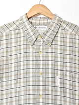 Columbia チェック柄 半袖シャツ