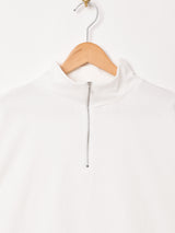 【3色展開】Trombones ハーフジップ ロングスリーブ Tシャツ