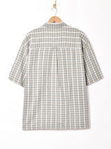 Columbia チェック柄 半袖シャツ