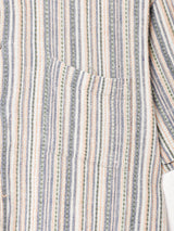 ストライプ 半袖シャツ