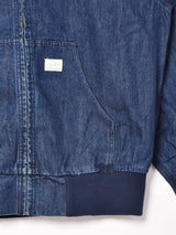 Backers フード付き ジップアップジャケット デニム