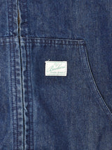 Backers フード付き ジップアップジャケット デニム