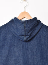 Backers フード付き ジップアップジャケット デニム