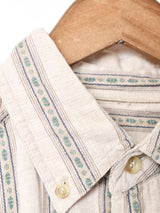 ストライプ 半袖シャツ