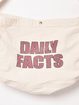 ニュースペーパーバッグ【DAILY FACTS】