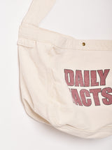 ニュースペーパーバッグ【DAILY FACTS】