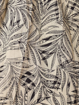 Emerald Motel ボタニカル柄 バンドカラー スリーブレス  ワンピース