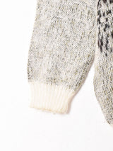 猫モチーフ ホワイトセーター