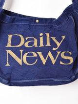 【2色展開】後染め ニュースペーパーバッグ【Daily News】