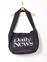 【2色展開】後染め ニュースペーパーバッグ【Daily News】