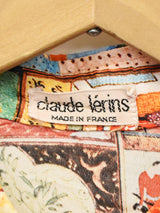 フランス製 総柄 長袖シャツ