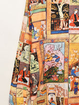 フランス製 総柄 長袖シャツ