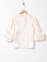 【4色展開】Meridian バルーンスリーブトップス