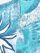 総柄 半袖 オープンカラーシャツ