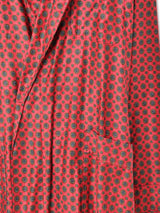 小紋柄 ロング丈ガウン