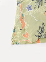 総柄 オープンカラー 半袖シャツ