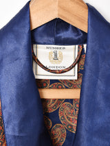 ペイズリー柄 ガウン