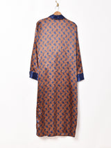 ペイズリー柄 ガウン