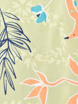 総柄 オープンカラー 半袖シャツ