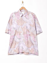 総柄 半袖シャツ