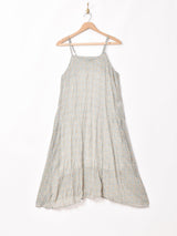 【3色展開】Meridian小花柄 ワッシャー加工 キャミソールワンピース