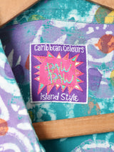 総柄 半袖シャツ