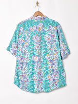 総柄 半袖シャツ