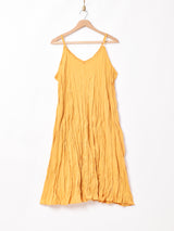 【3色展開】Meridianワッシャー キャミソールワンピース