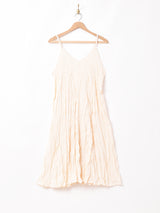 【3色展開】Meridianワッシャー キャミソールワンピース