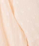 【2色展開】Meridianドット柄 半袖チュニック