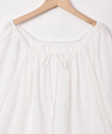 【2色展開】Meridianドット柄 半袖チュニック