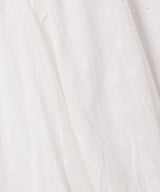 【2色展開】Meridianドット柄 半袖チュニック