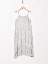 【3色展開】Meridian小花柄 ワッシャー加工 キャミソールワンピース