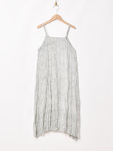 【3色展開】Meridian小花柄 ワッシャー加工 キャミソールワンピース