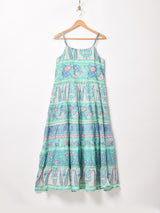 Emerald Motel 総柄 ティアードキャミソールワンピース