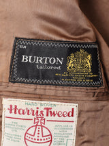 BURTON tailored Harris Tweed ウールテーラードジャケット